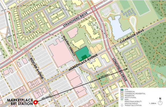 Construction site plan for project from page 19 of the file '2024-06-19 - Design Brief - D01-01-24-0014'