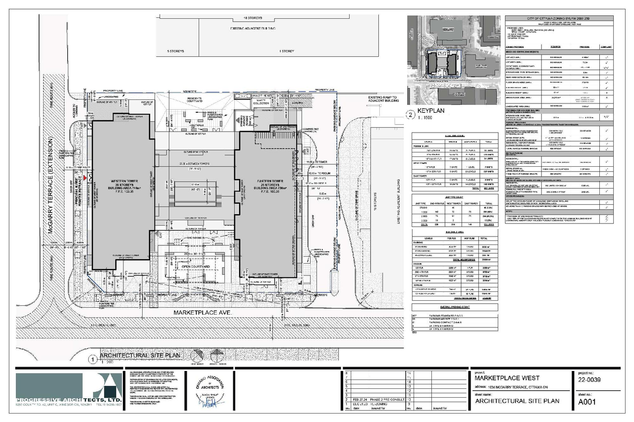 Construction site plan for project from page 32 of the file '2024-06-19 - Design Brief - D01-01-24-0014'