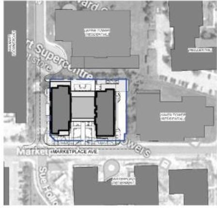 Construction site plan for project from page 32 of the file '2024-10-29 - URBAN DESIGN BRIEF- D01-01-24-0014'