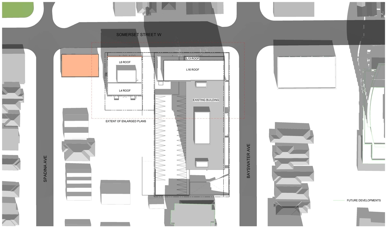 Construction site plan for project from page 16 of the file '2024-08-09 - Urban Design Review Panel Report - D01-01-24-0016'