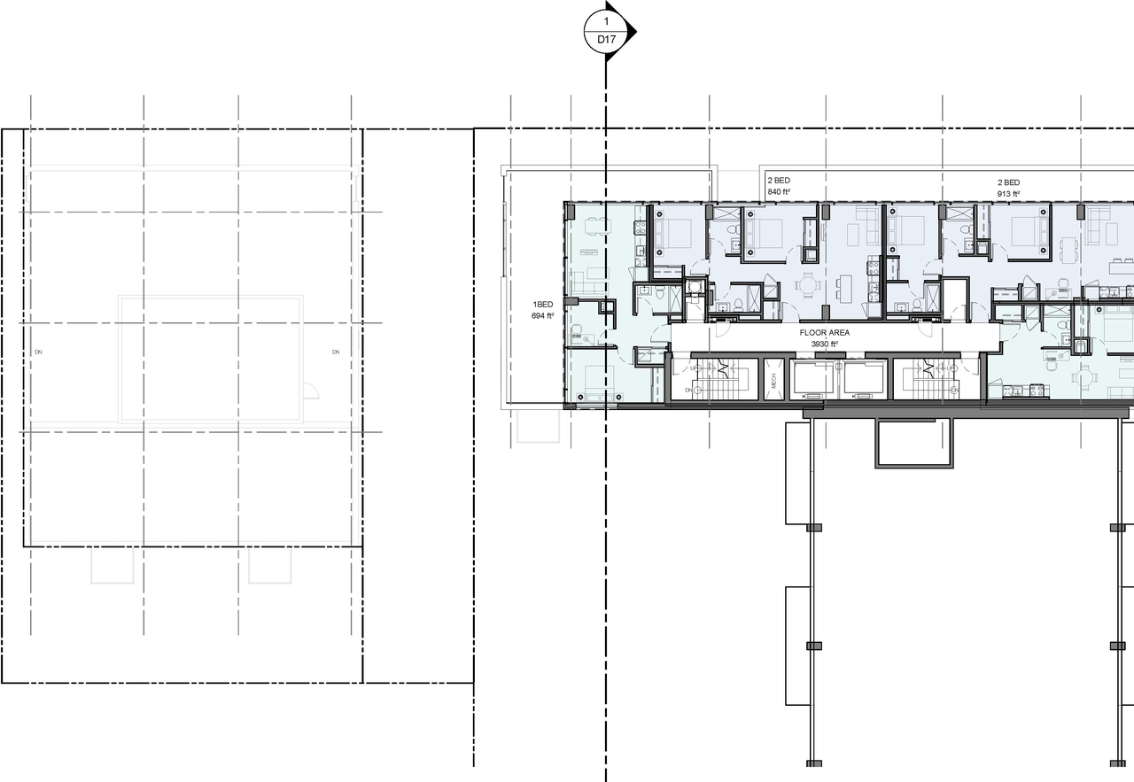 Floor plan for project from page 25 of the file '2024-08-09 - Urban Design Review Panel Report - D01-01-24-0016'