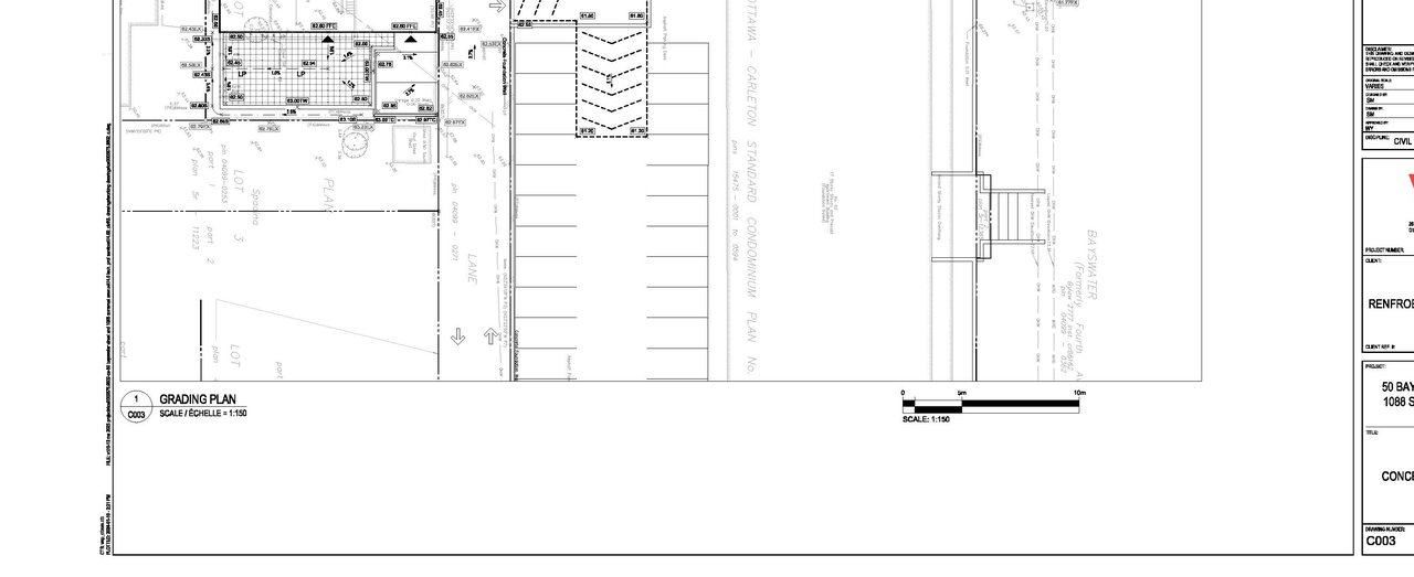 Construction site plan for project from page 47 of the file '2024-08-09 - Urban Design Review Panel Report - D01-01-24-0016'