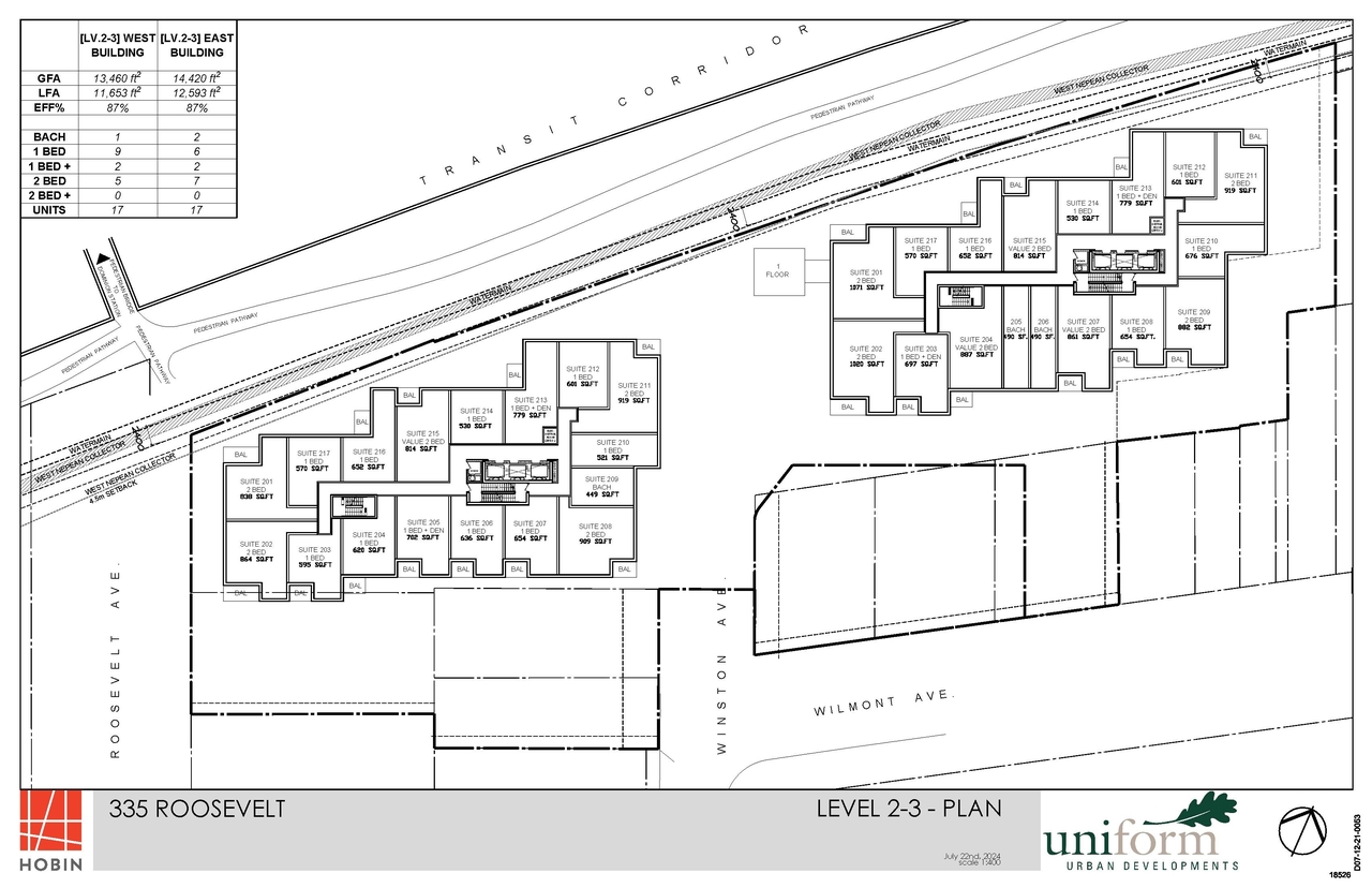 Construction site plan for project from page 6 of the file '2024-09-04 - Site and Floor Plans - D01-01-24-0018'