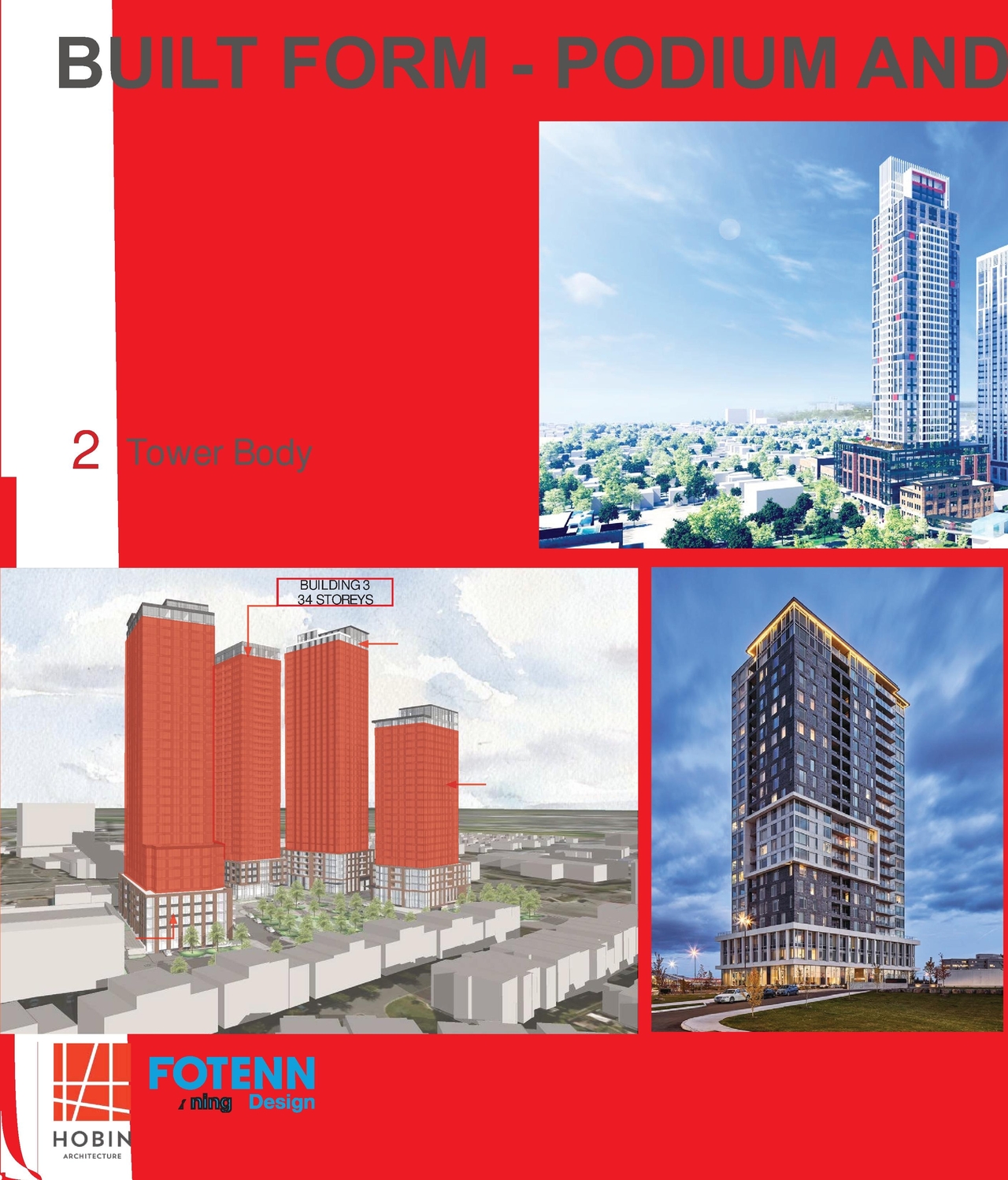 Rendering of building from page 30 of the file '2025-03-18 - Urban Design Brief - D01-01-24-0021'