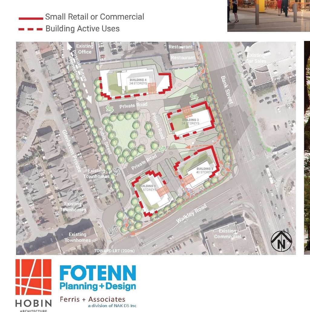 Construction site plan for project from page 33 of the file '2025-04-04 - Revised Design Brief - D01-01-24-0021'