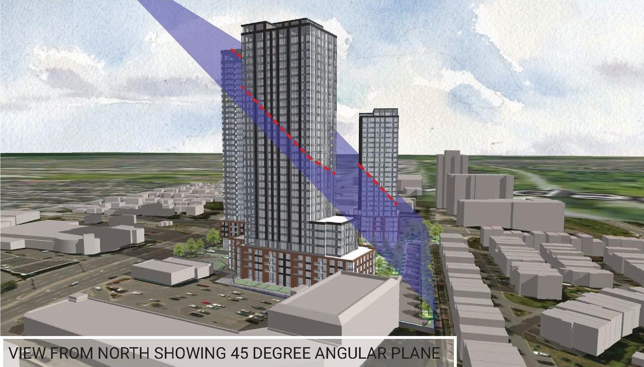 Rendering of building from page 36 of the file '2025-04-04 - Revised Design Brief - D01-01-24-0021'