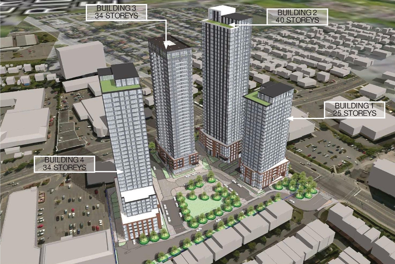 Rendering of building from page 4 of the file '2025-04-04 - Revised Design Brief - D01-01-24-0021'