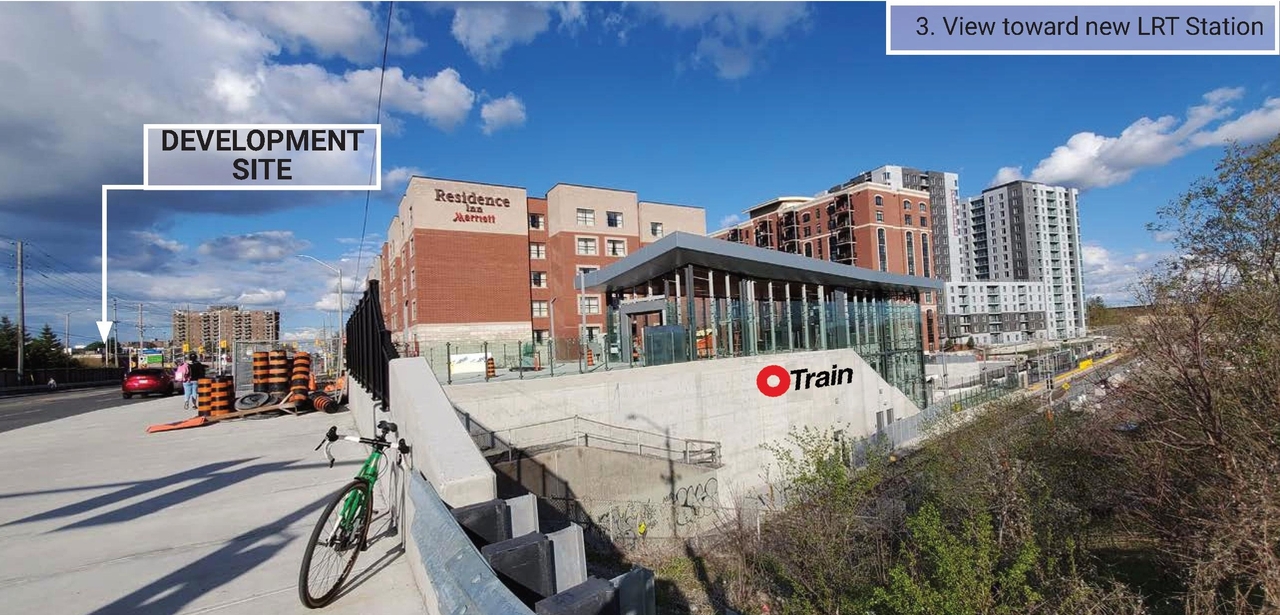 Rendering of building from page 16 of the file '2026-03-02 - Urban Design Brief - D01-01-24-0021 & D02-02-24-0060'