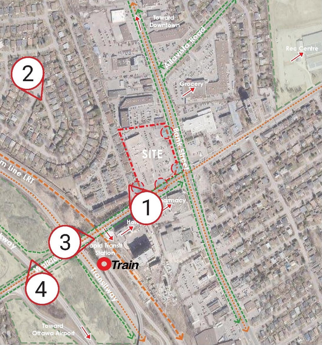 Construction site plan for project from page 16 of the file '2026-03-02 - Urban Design Brief - D01-01-24-0021 & D02-02-24-0060'
