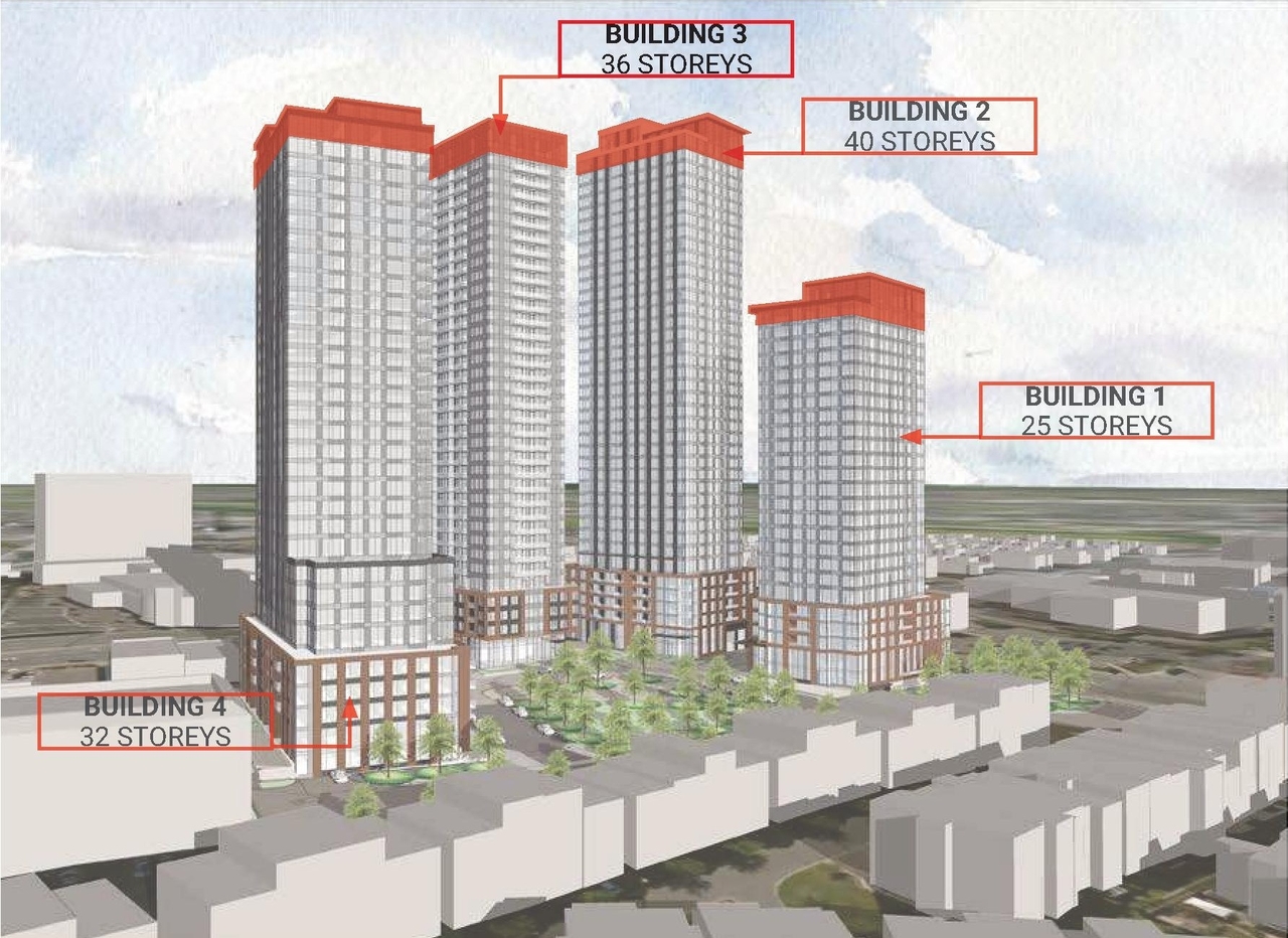 Rendering of building from page 31 of the file '2026-03-02 - Urban Design Brief - D01-01-24-0021 & D02-02-24-0060'
