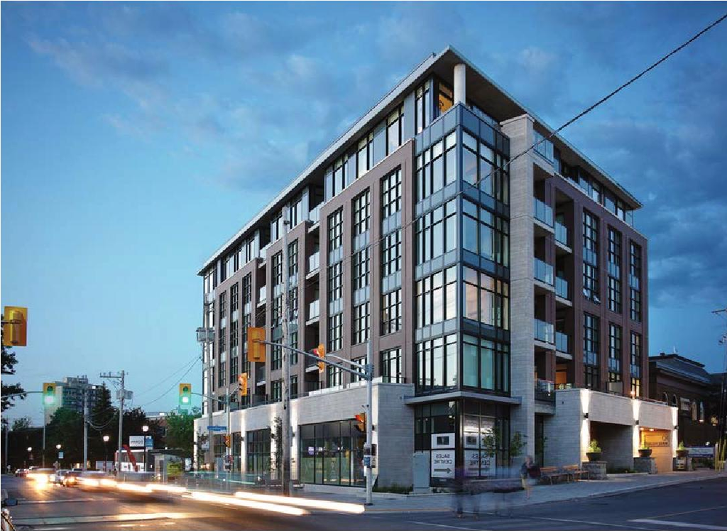 Rendering of building from page 33 of the file '2026-03-02 - Urban Design Brief - D01-01-24-0021 & D02-02-24-0060'