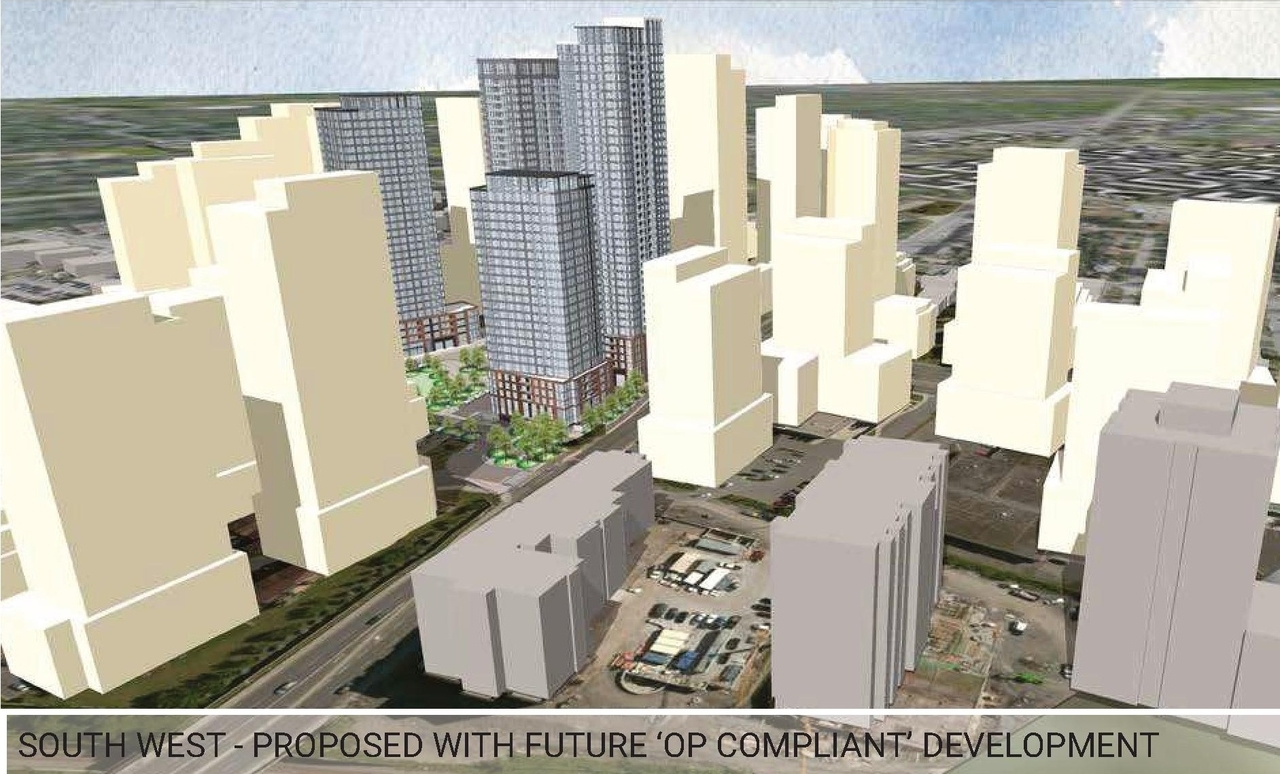 Rendering of building from page 38 of the file '2026-03-02 - Urban Design Brief - D01-01-24-0021 & D02-02-24-0060'