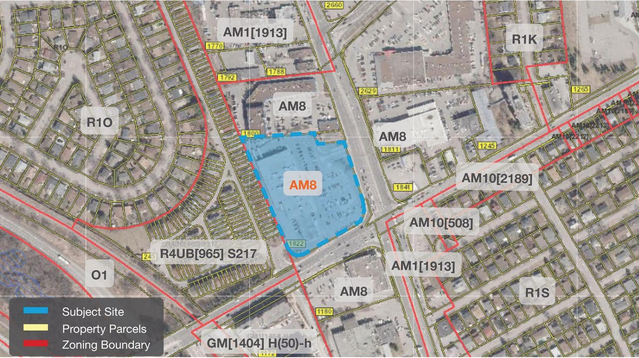 Construction site plan for project from page 12 of the file '2025-04-04 - Urban Design Review Panel Report - D01-01-24-0021'