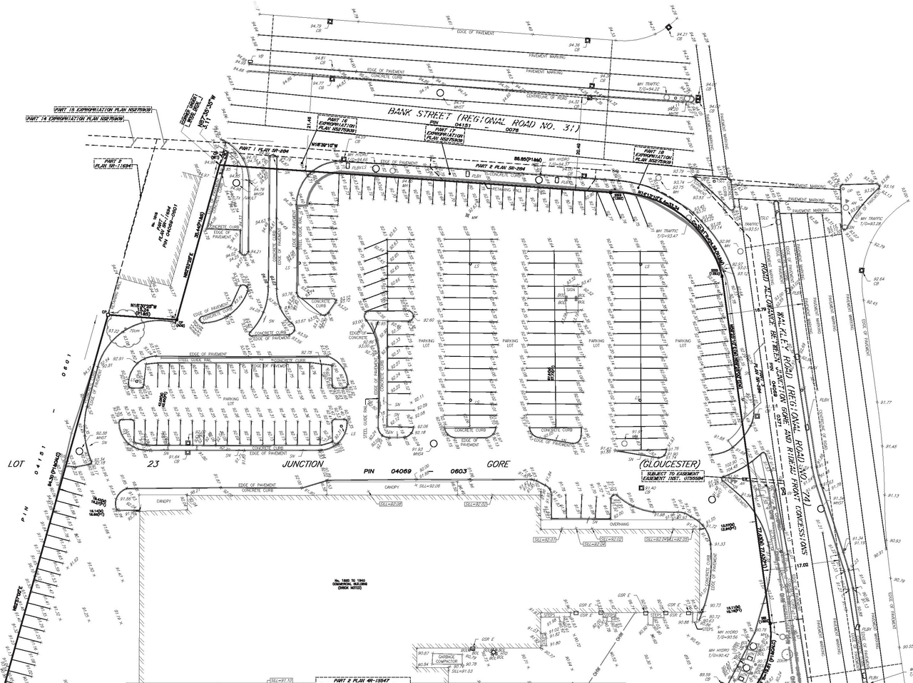 Construction site plan for project from page 50 of the file '2025-04-04 - Urban Design Review Panel Report - D01-01-24-0021'