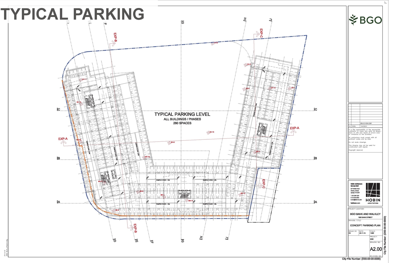 Construction site plan for project from page 51 of the file '2025-04-04 - Urban Design Review Panel Report - D01-01-24-0021'