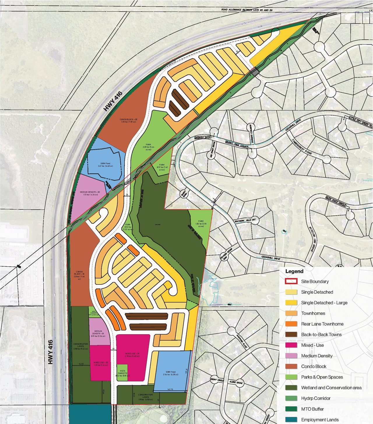 Construction site plan for project from page 20 of the file '2024-10-21 - Design Brief - D01-01-24-0023'