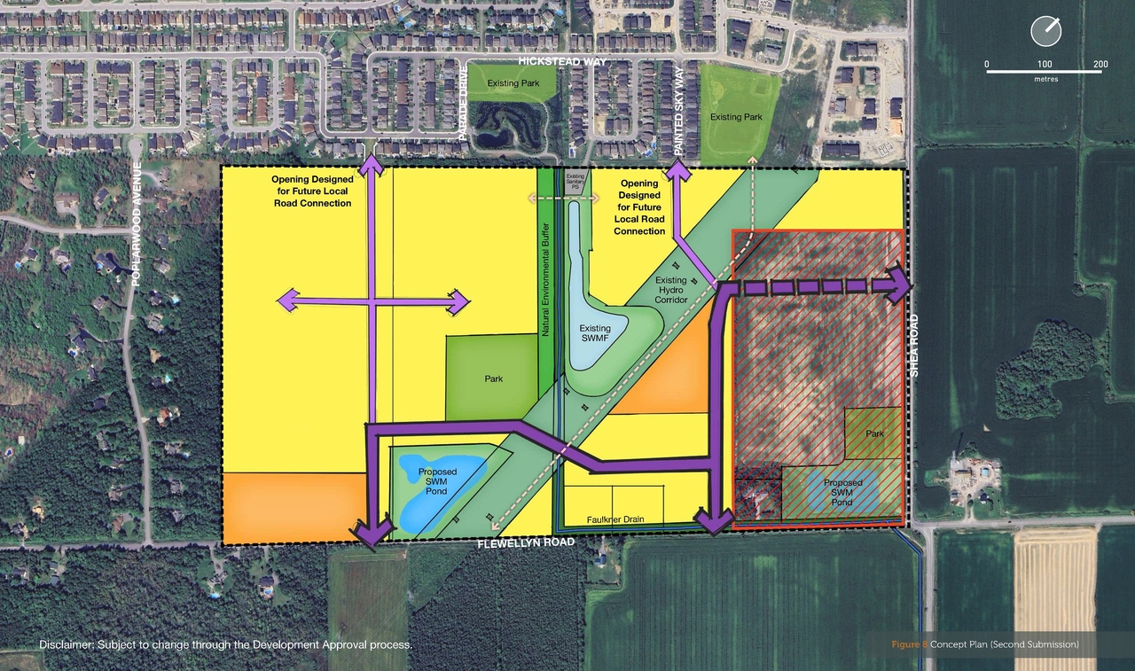 Construction site plan for project from page 13 of the file '2025-04-25 - South Urban Design Brief - D01-01-24-0024'