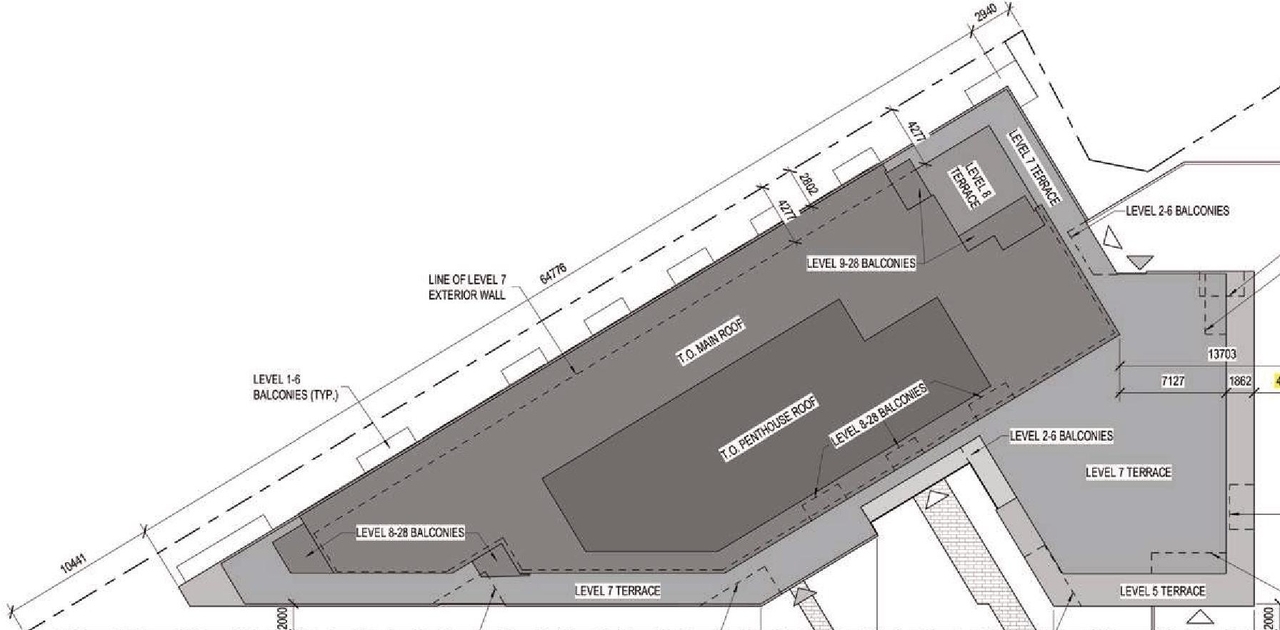 Construction site plan for project from page 20 of the file '2024-12-18 - Urban Design Brief - D01-01-24-0026'