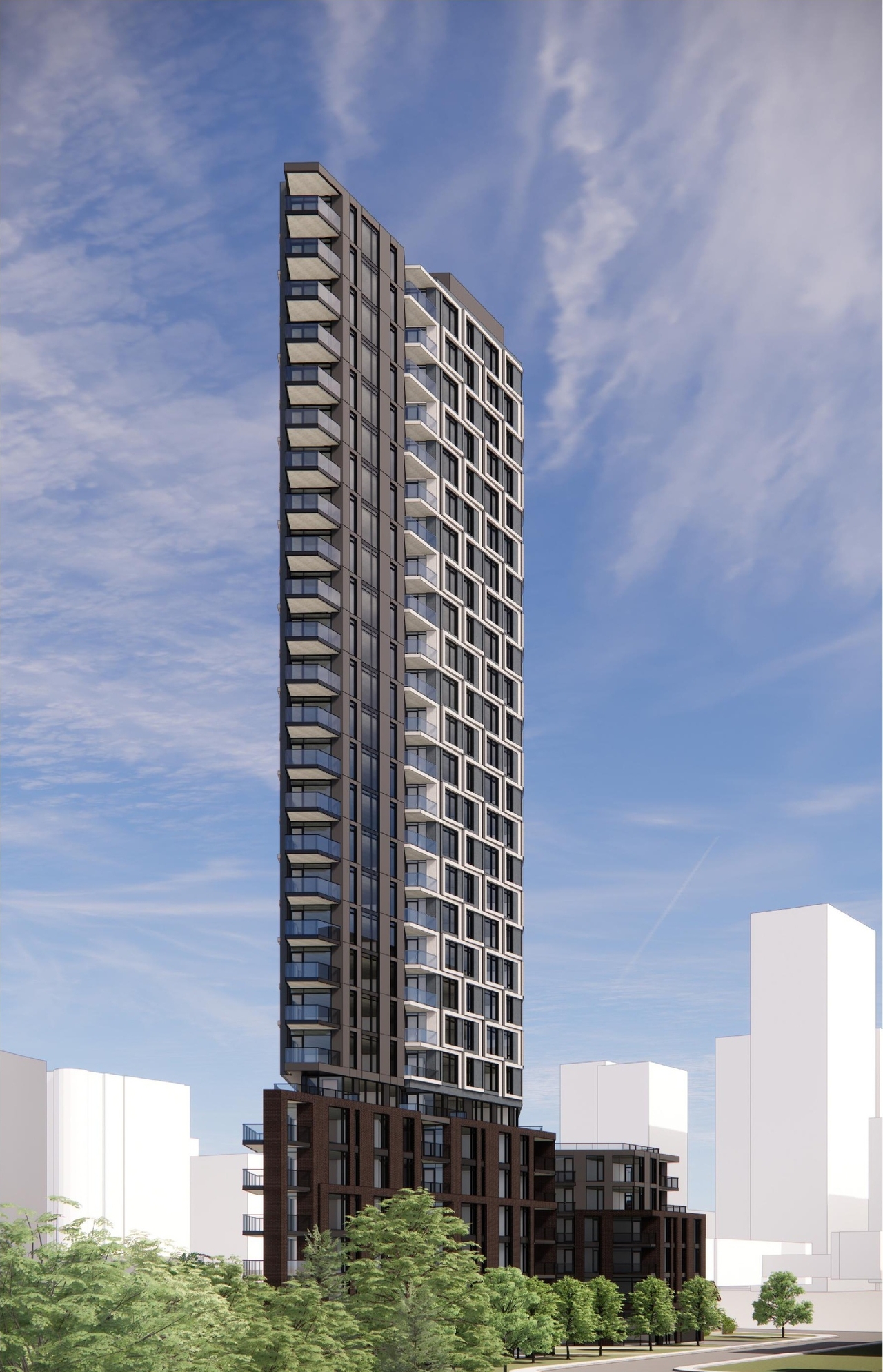 Rendering of building from page 21 of the file '2025-11-26 - UDRP Report - D01-01-24-0026'