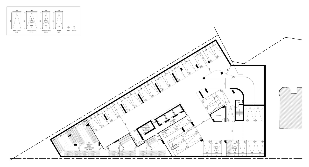 Floor plan for project from page 33 of the file '2025-11-26 - UDRP Report - D01-01-24-0026'