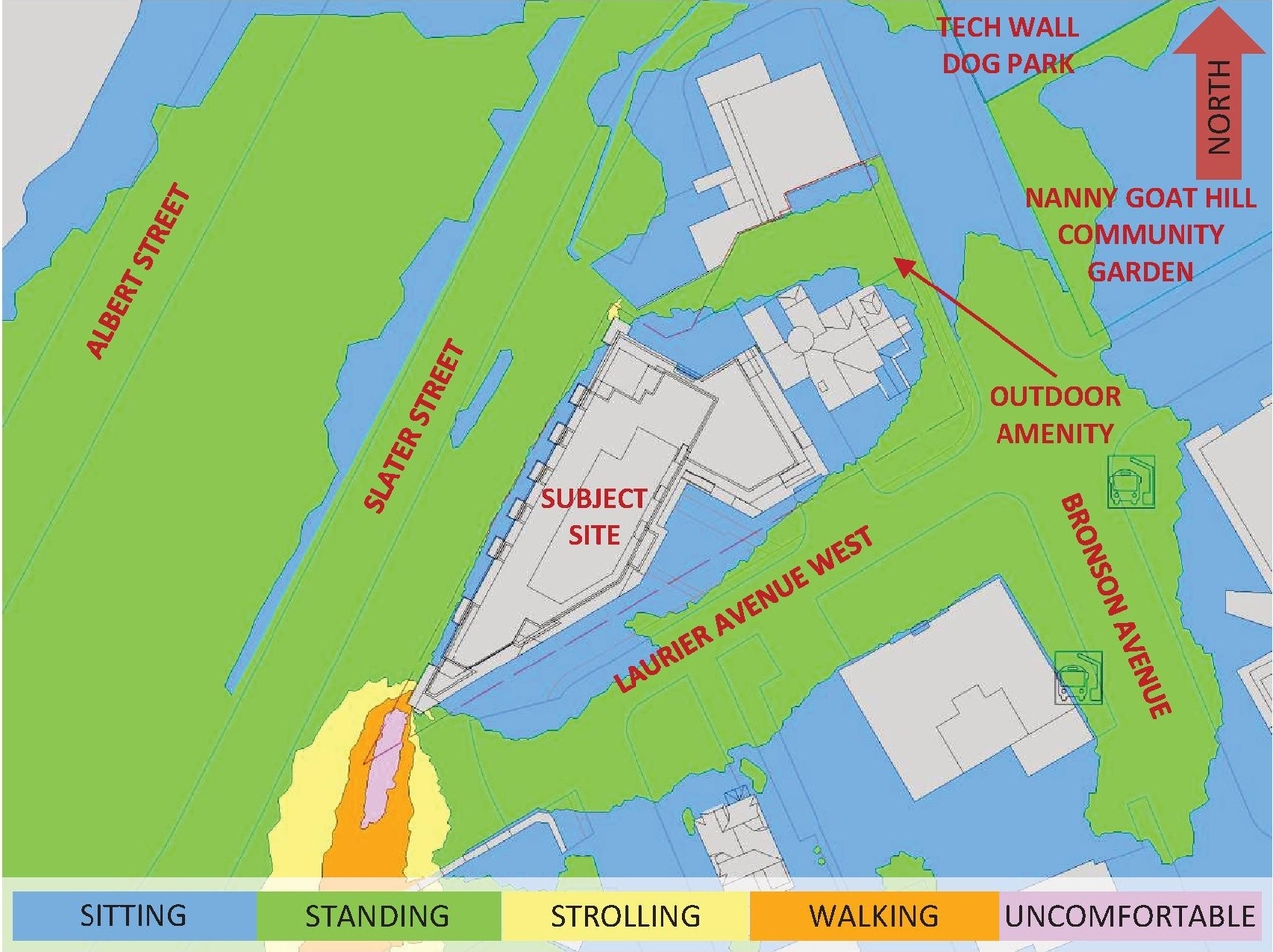 Construction site plan for project from page 47 of the file '2025-11-26 - UDRP Report - D01-01-24-0026'