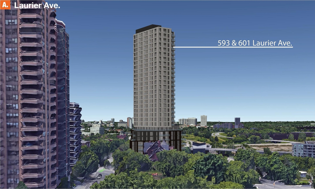 Rendering of building from page 9 of the file '2025-11-26 - UDRP Report - D01-01-24-0026'