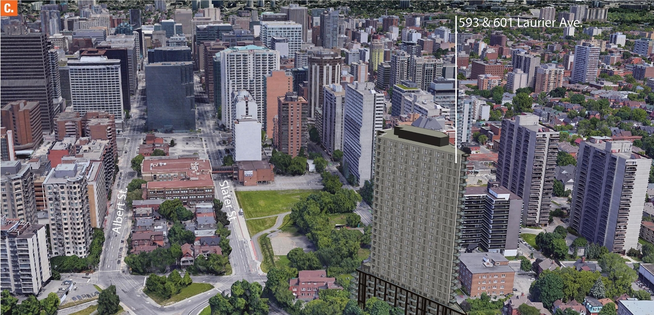 Rendering of building from page 9 of the file '2025-11-26 - UDRP Report - D01-01-24-0026'