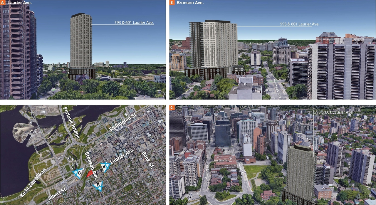 Rendering of building from page 9 of the file '2025-11-26 - UDRP Report - D01-01-24-0026'