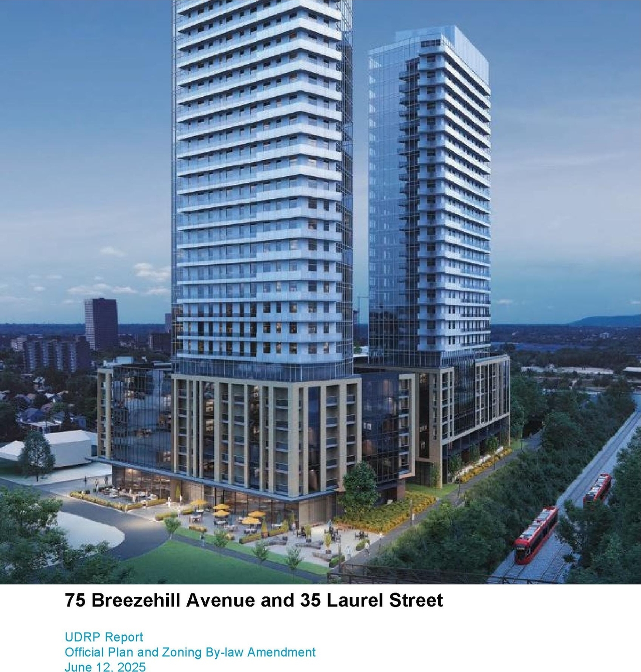 Rendering of building from page 1 of the file '2025-07-15 - UDRP Report - D01-01-24-0027'