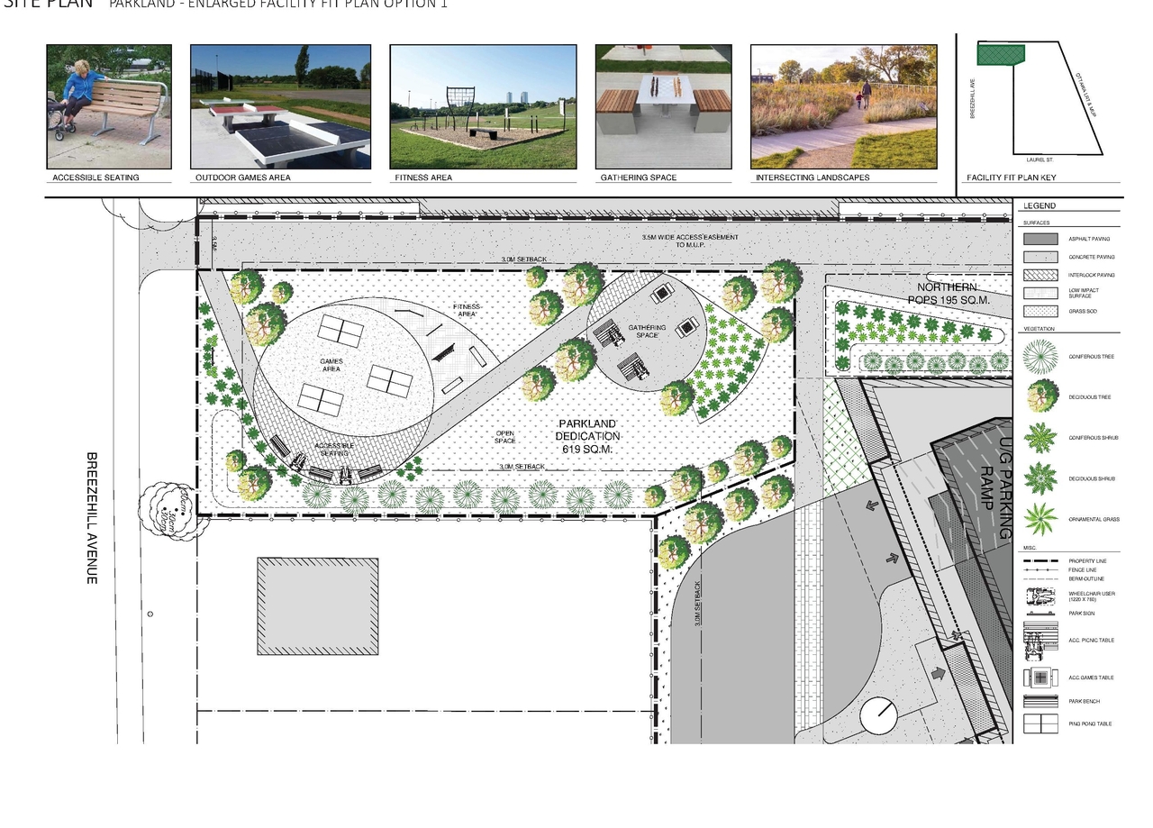 Construction site plan for project from page 11 of the file '2026-07-29 - Signed Urban Design Brief - D01-01-24-0027'