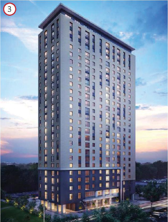 Rendering of building from page 62 of the file '2026-07-29 - Signed Urban Design Brief - D01-01-24-0027'