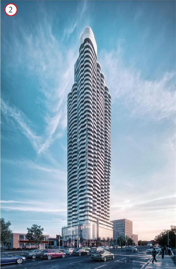 Rendering of building from page 62 of the file '2026-07-29 - Signed Urban Design Brief - D01-01-24-0027'