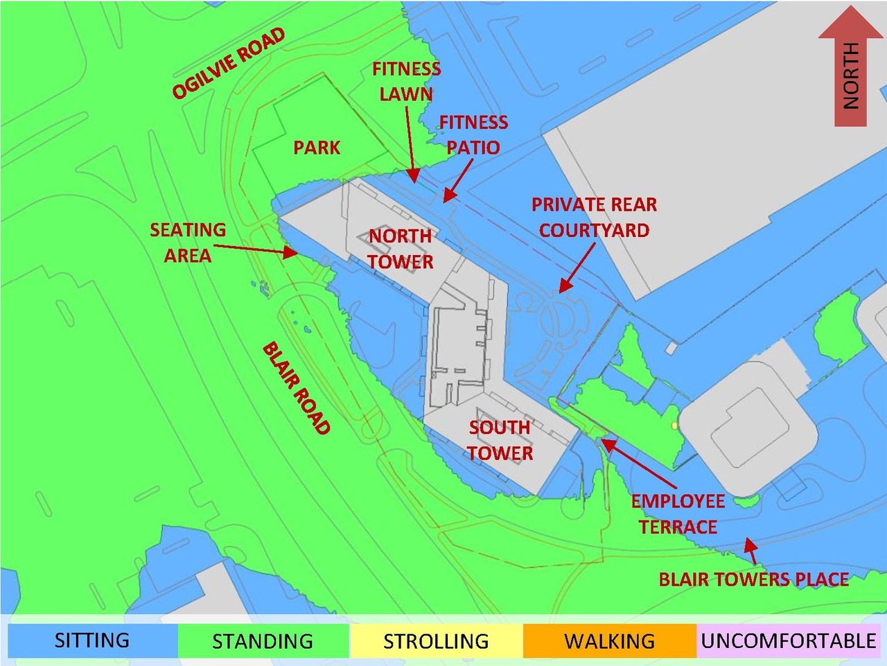 Construction site plan for project from page 119 of the file '2025-03-20 - Urban Design Brief - D01-01-24-0028'