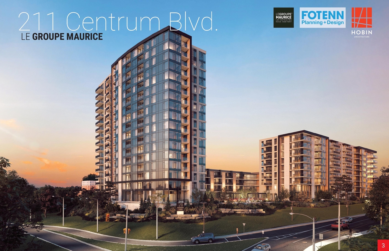 Rendering of building from page 3 of the file '2025-03-20 - Urban Design Brief - D01-01-24-0028'