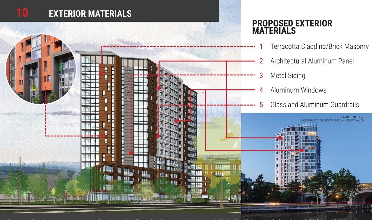 Rendering of building from page 40 of the file '2025-03-20 - Urban Design Brief - D01-01-24-0028'