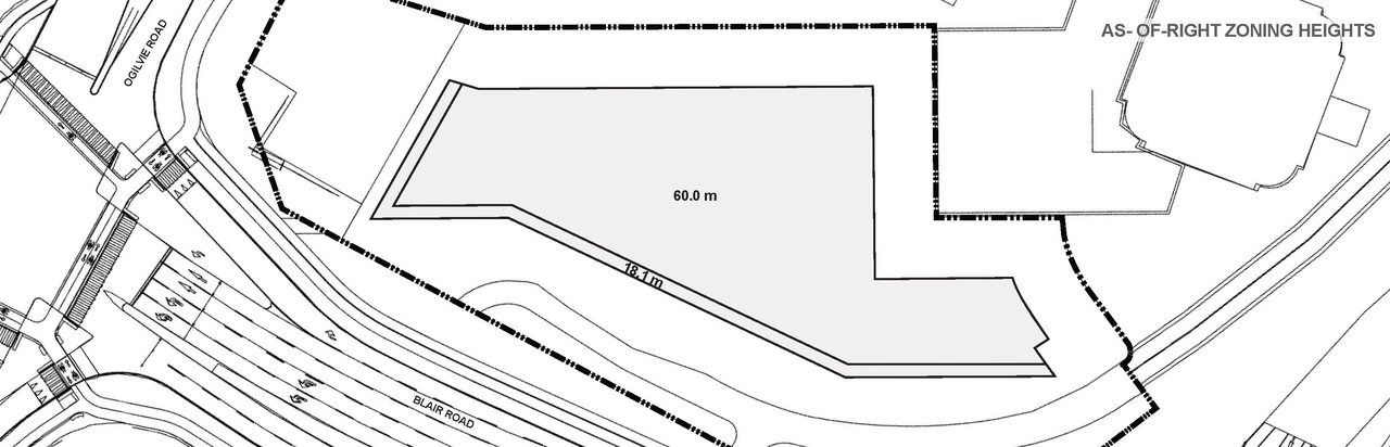 Construction site plan for project from page 62 of the file '2025-03-20 - Urban Design Brief - D01-01-24-0028'