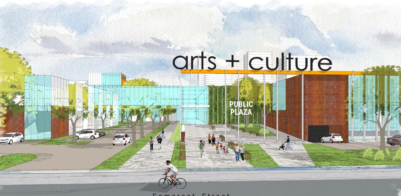 Rendering of building from page 31 of the file '2025-03-05 - Urban Design Review Panel Report - D01-01-25-0008'