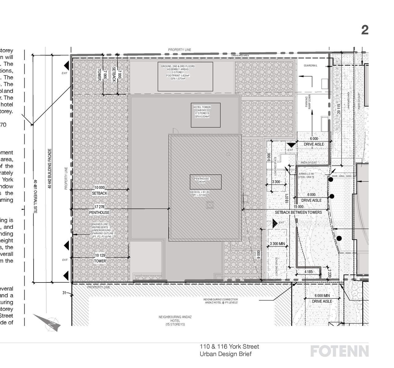 Construction site plan for project from page 11 of the file '2025-08-05 - UDRP Report - D01-01-25-0009'