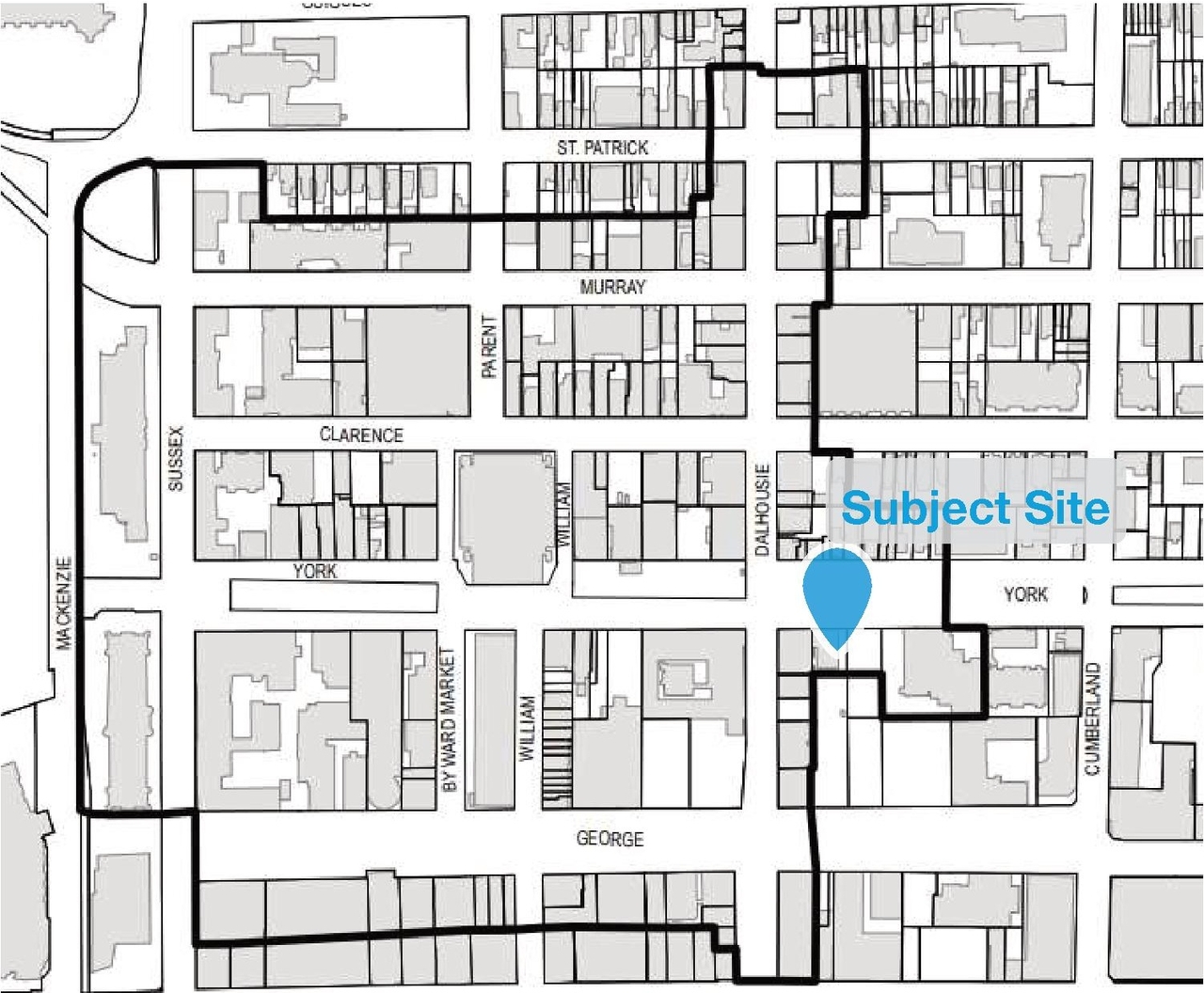 Construction site plan for project from page 25 of the file '2025-08-05 - UDRP Report - D01-01-25-0009'
