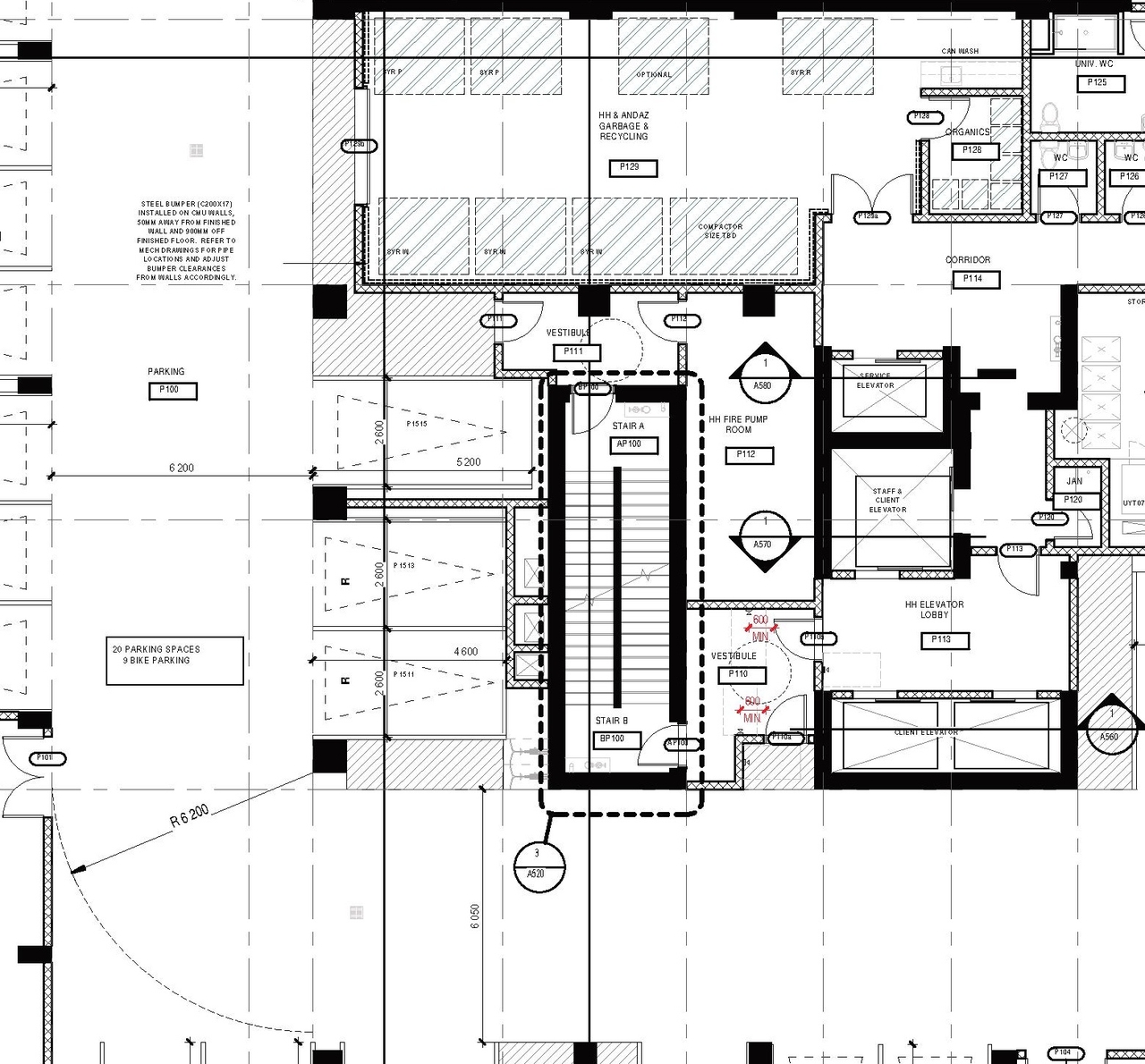 Floor plan for project from page 44 of the file '2025-08-05 - UDRP Report - D01-01-25-0009'