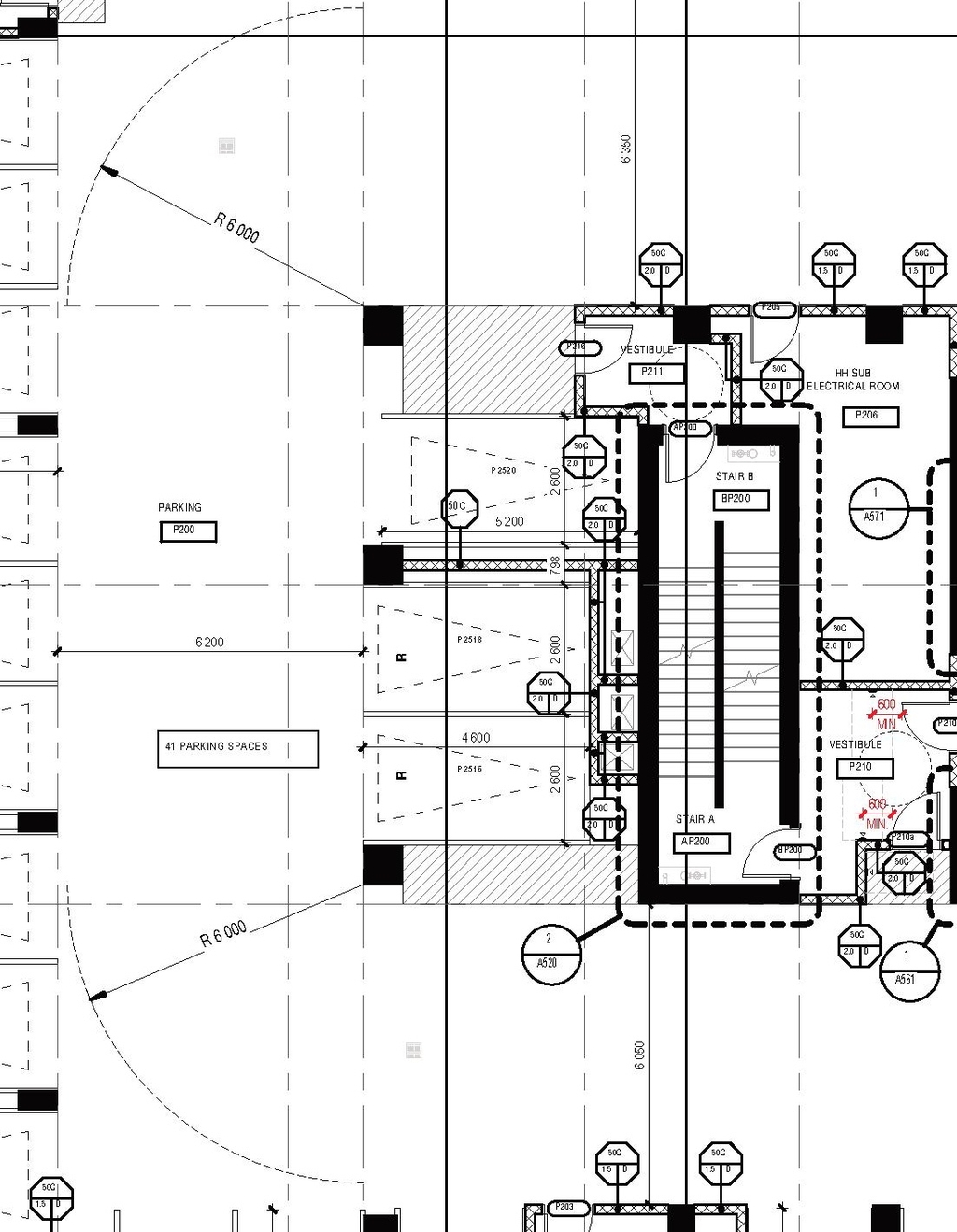Construction site plan for project from page 45 of the file '2025-08-05 - UDRP Report - D01-01-25-0009'
