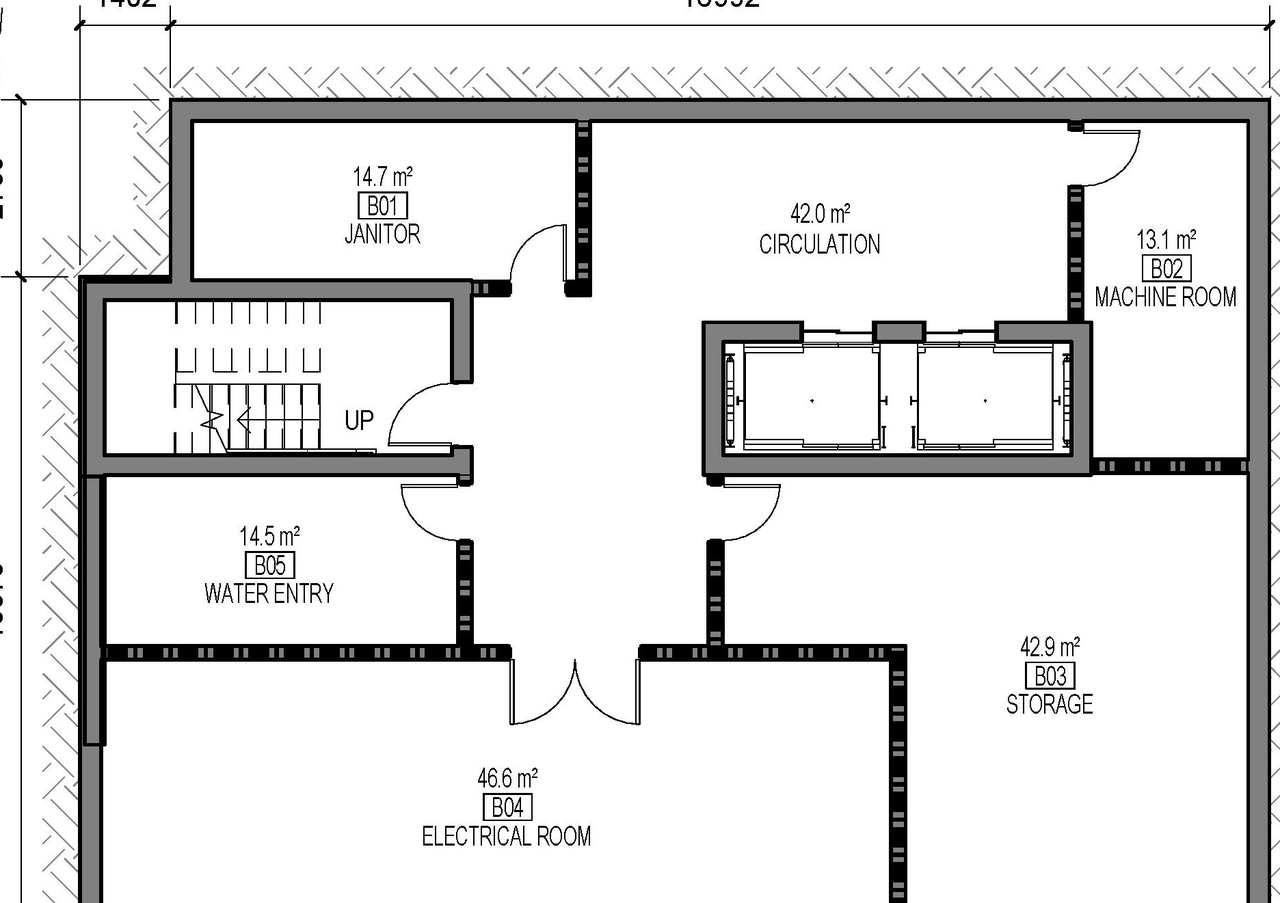 Floor plan for project from page 1 of the file '2025-05-02 - Floor Plans - D01-01-25-0011'