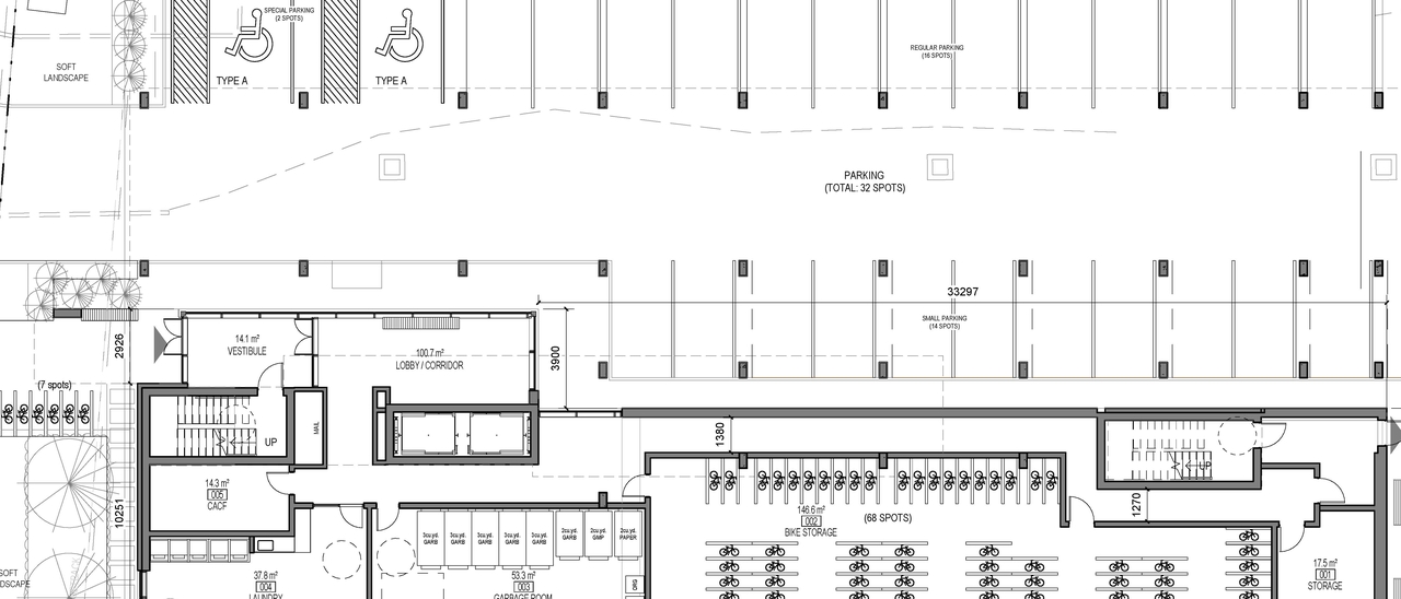 Floor plan for project from page 2 of the file '2025-05-02 - Floor Plans - D01-01-25-0011'