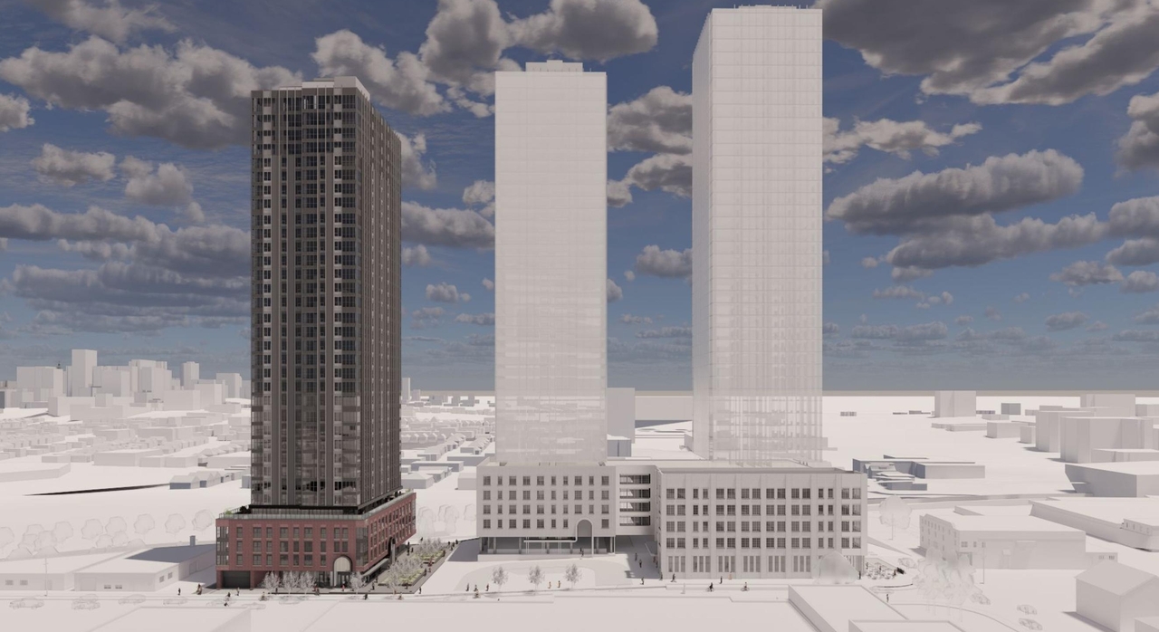 Rendering of building from page 1 of the file '2025-10-22 - Renderings - D01-01-25-0019'