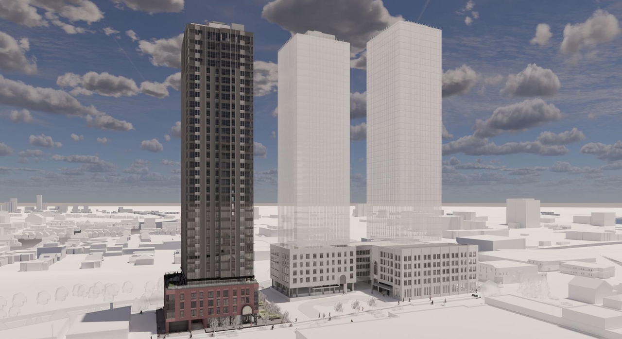 Rendering of building from page 6 of the file '2025-10-22 - Renderings - D01-01-25-0019'