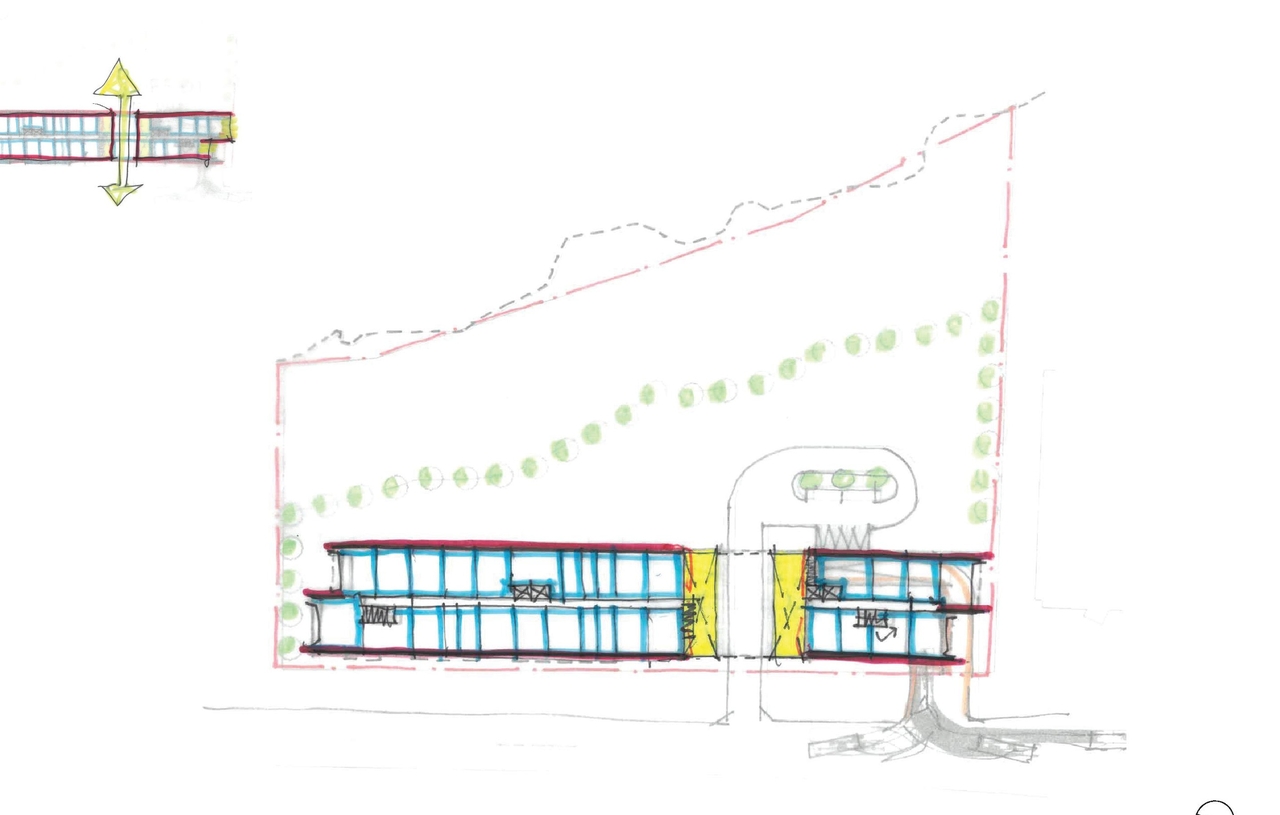 Construction site plan for project from page 10 of the file '2025-12-19 - Architectural & Urban Design Brief - D01-01-25-0026 & D02-02-25-0099'