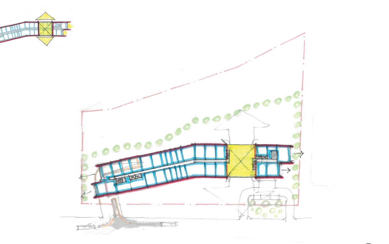 Construction site plan for project from page 14 of the file '2025-12-19 - Architectural & Urban Design Brief - D01-01-25-0026 & D02-02-25-0099'