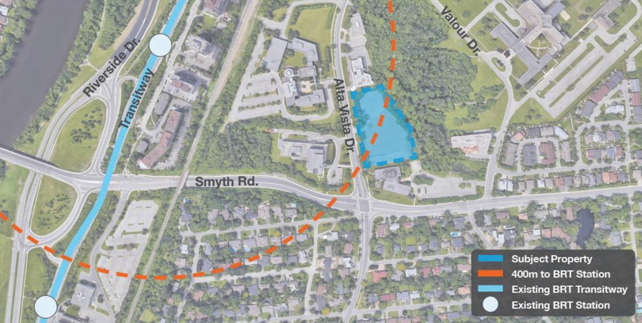 Construction site plan for project from page 3 of the file '2025-12-19 - Architectural & Urban Design Brief - D01-01-25-0026 & D02-02-25-0099'
