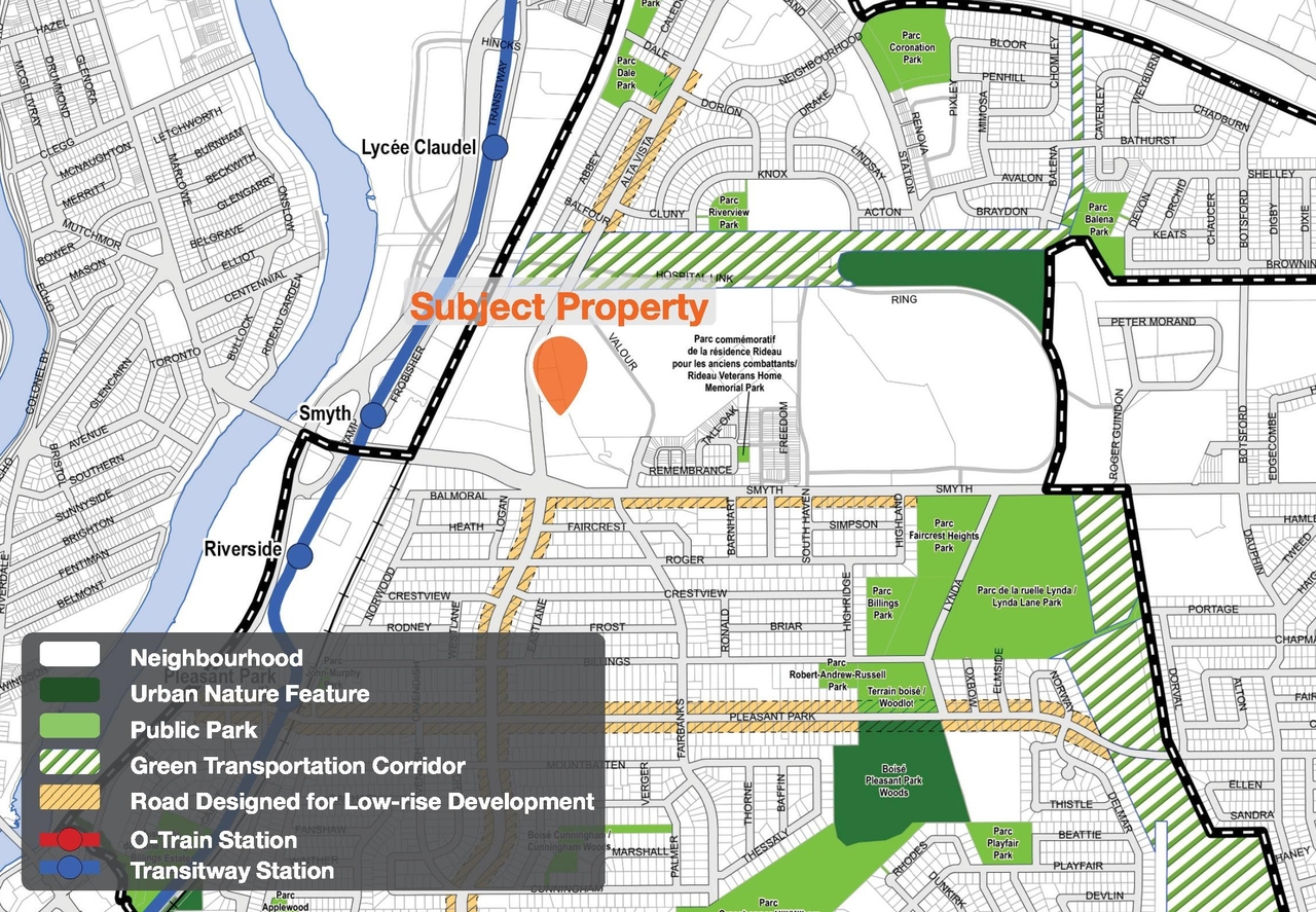 Construction site plan for project from page 82 of the file '2025-12-19 - Architectural & Urban Design Brief - D01-01-25-0026 & D02-02-25-0099'