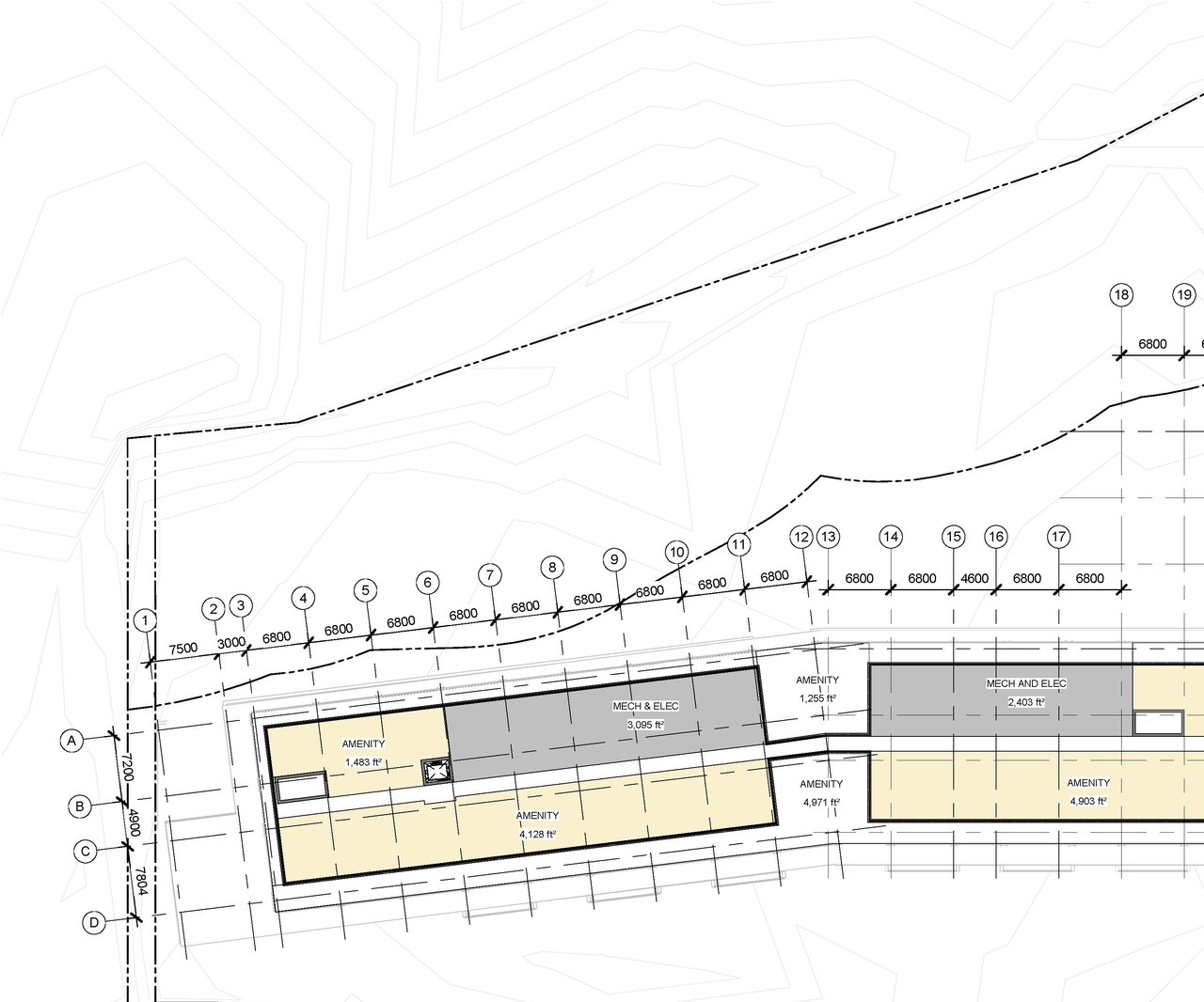 Construction site plan for project from page 8 of the file '2025-12-19 - Floor Plans - D01-01-25-0026 & D02-02-25-0099'